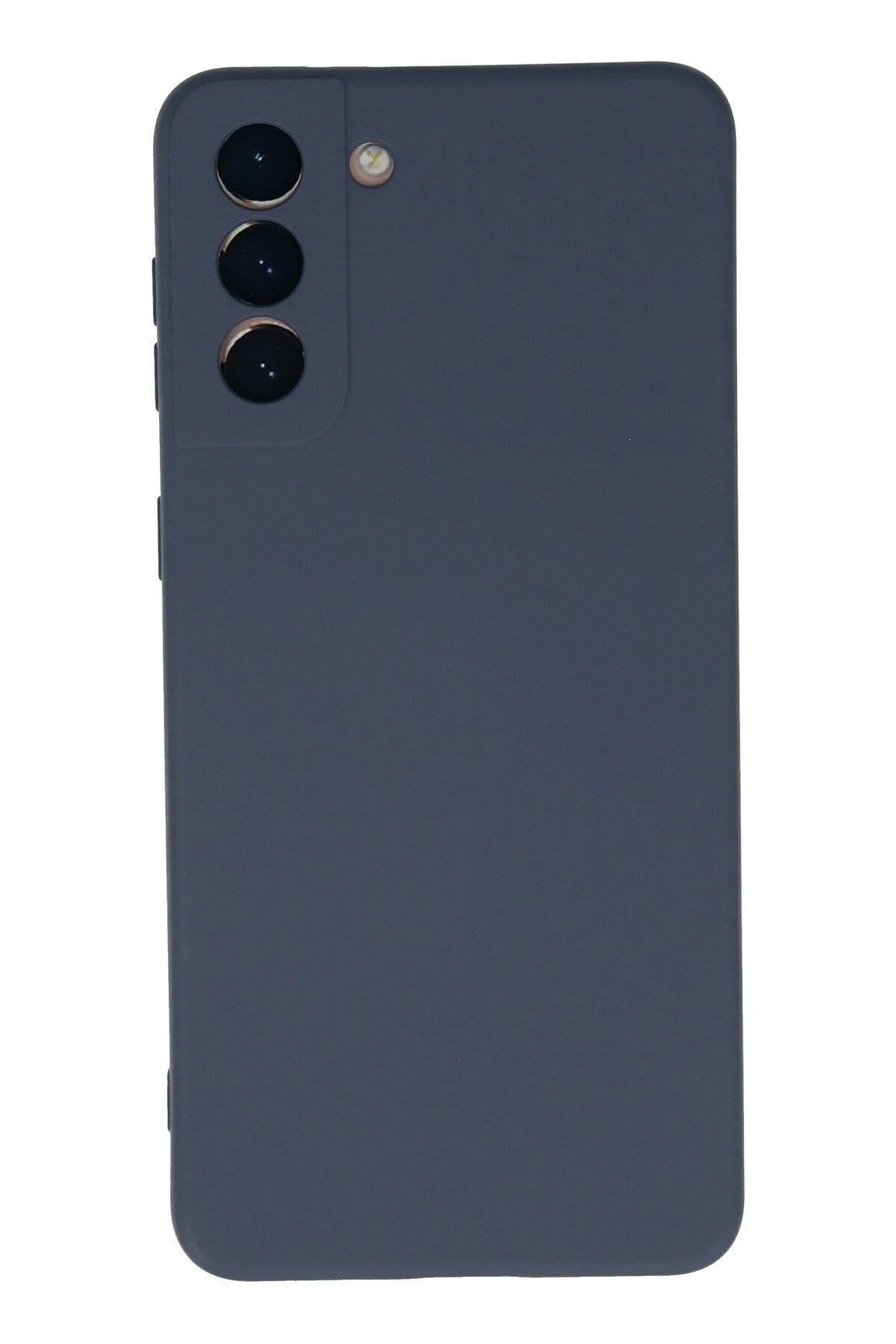 Mey İthalat® Samsung Galaxy S21 Plus Kılıf Nano içi Kadife Silikon - Gri