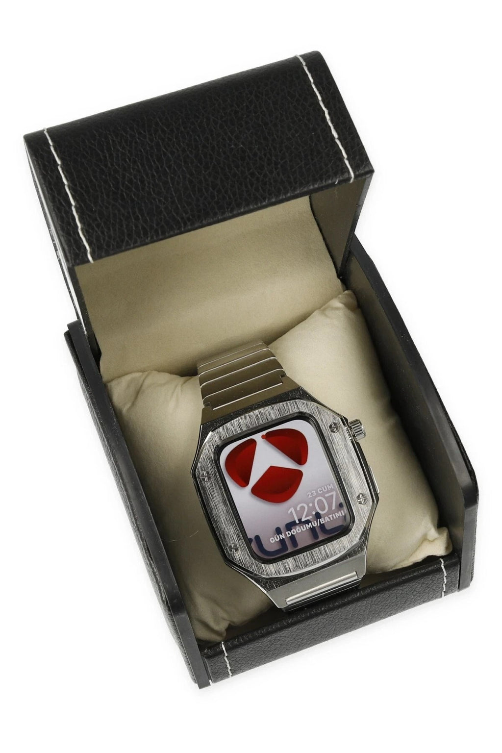 Mey İthalat® Watch 44mm KR409 Metal Kordon - Gümüş