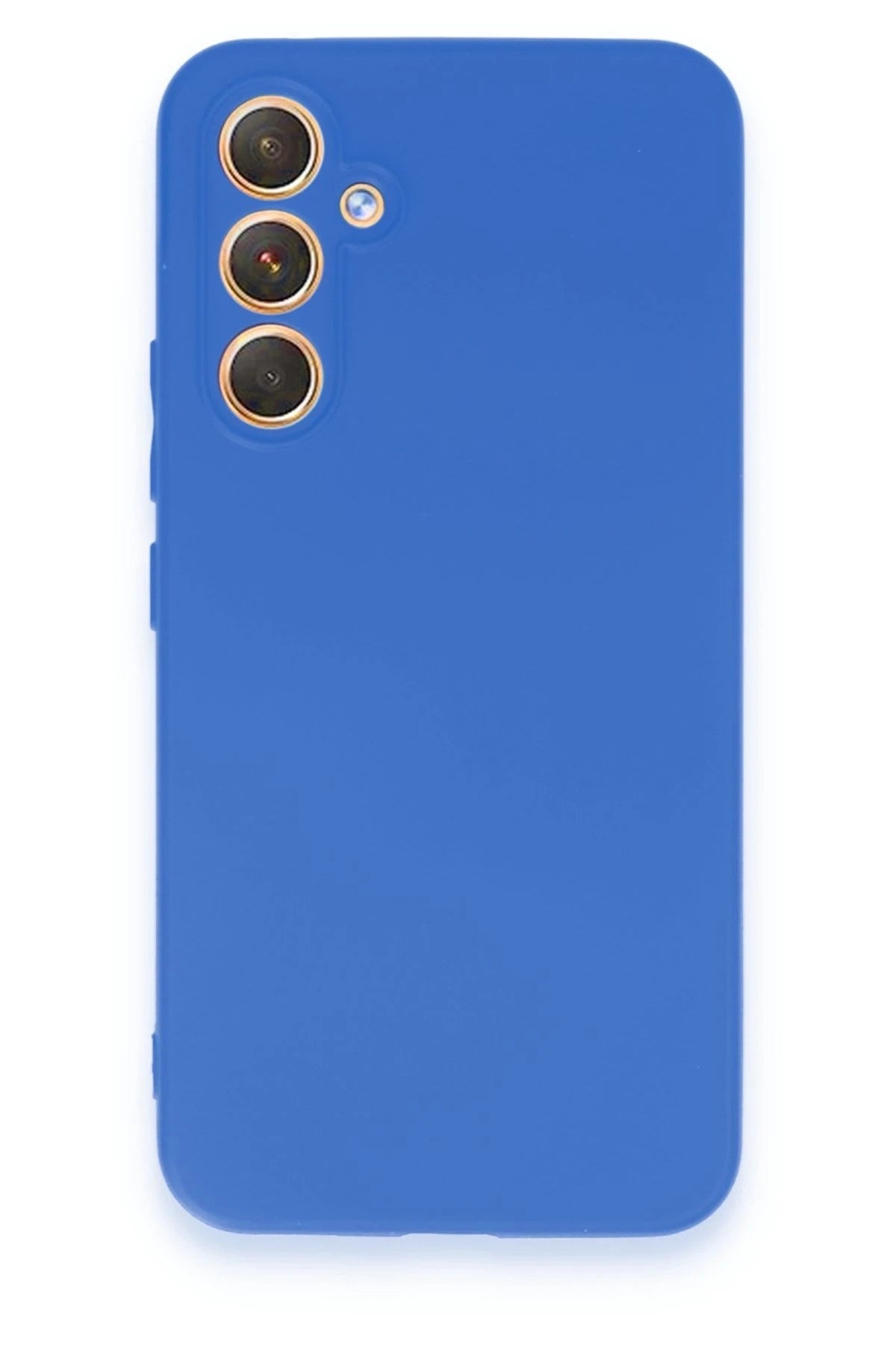 Mey İthalat® Samsung Galaxy A54 5G Kılıf First Silikon - Mavi