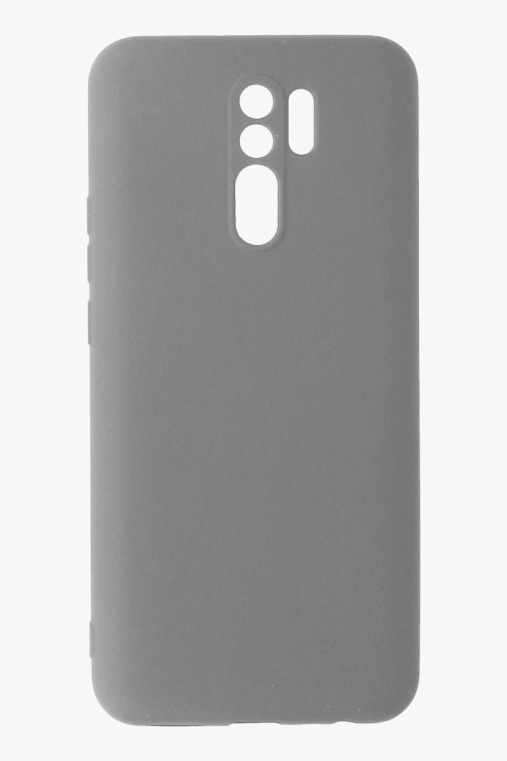 Mey İthalat® Redmi 9 Kılıf Nano içi Kadife Silikon - Gri