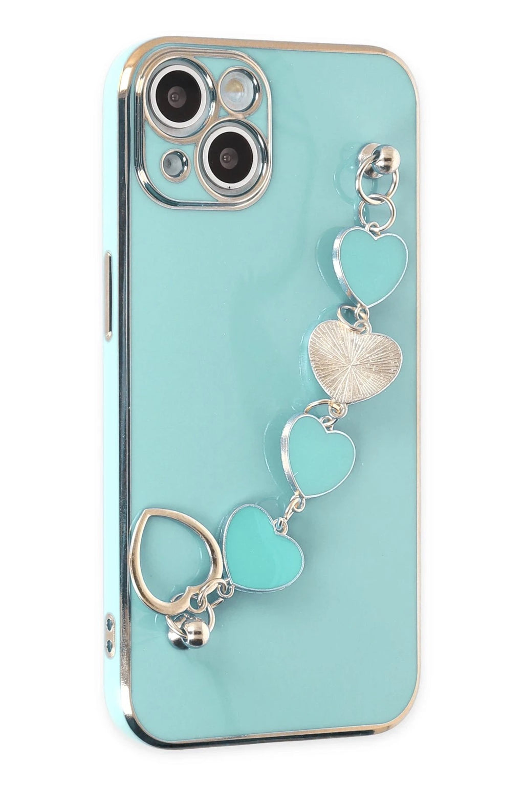 Mey İthalat® iPhone 14 Plus Kılıf Esila Silikon - Su Yeşili