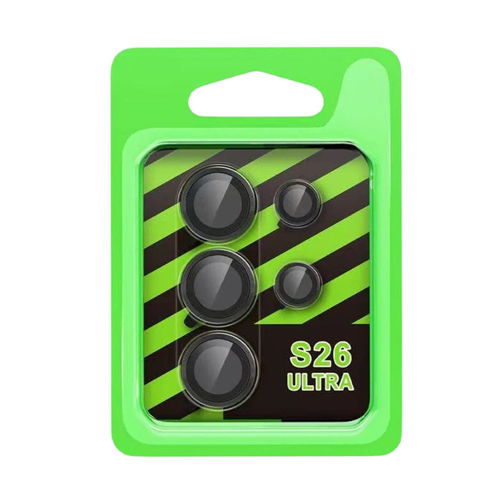Mey İthalat® Samsung Galaxy S26 Ultra Raze Metal Kamera Lens - Siyah