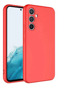 Mey İthalat® Samsung Galaxy A16 5G Kılıf First Silikon - Kırmızı