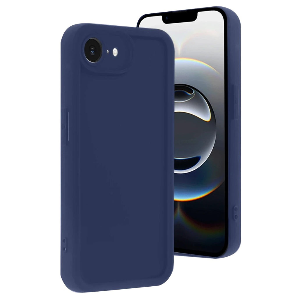 Mey İthalat® iPhone 16E Kılıf Viera Silikon - Lacivert