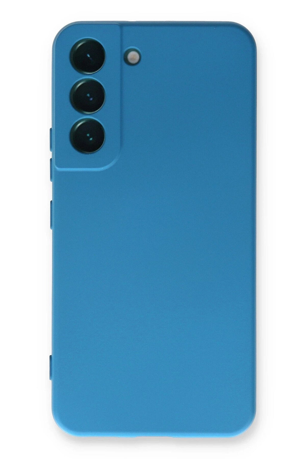 Mey İthalat® Samsung Galaxy S23 Plus Kılıf Nano içi Kadife Silikon - Mavi
