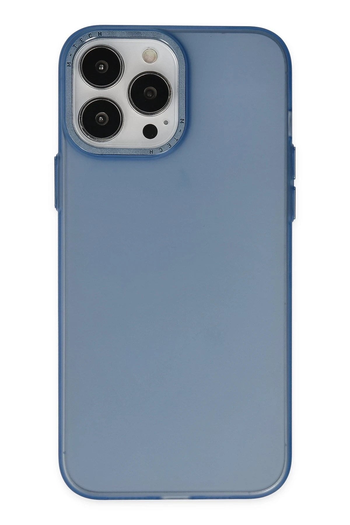 Mey İthalat® iPhone 14 Pro Kılıf Modos Metal Kapak - Lacivert