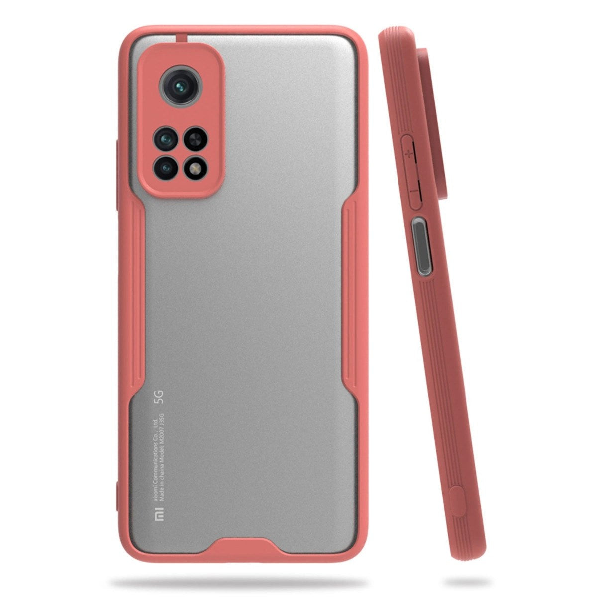 Mey İthalat® Mi 10T Pro Kılıf Platin Silikon - Pembe