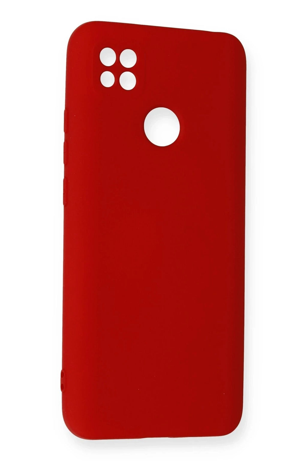 Mey İthalat® Redmi 9C Kılıf Nano içi Kadife Silikon - Kırmızı