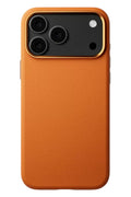 Mey İthalat® iPhone 17 Pro Max Wonder Deri Magsafe Kapak - Turuncu
