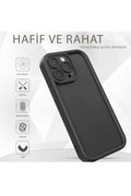 Mey İthalat® iPhone 16 Pro Max Kılıf Viera Silikon - Kırmızı
