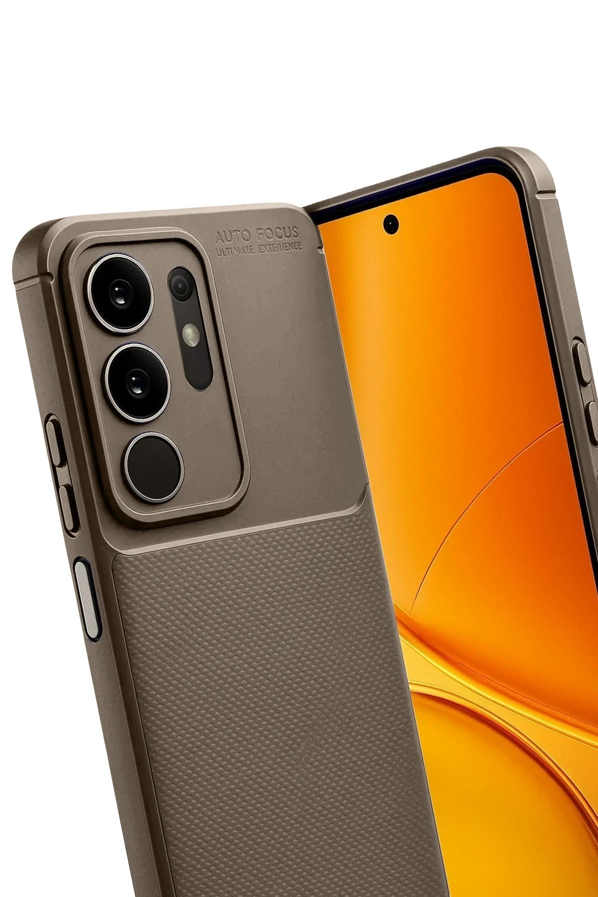 Mey İthalat® Vivo Y29 4G Auto Focus Karbon Kapak - Kahverengi