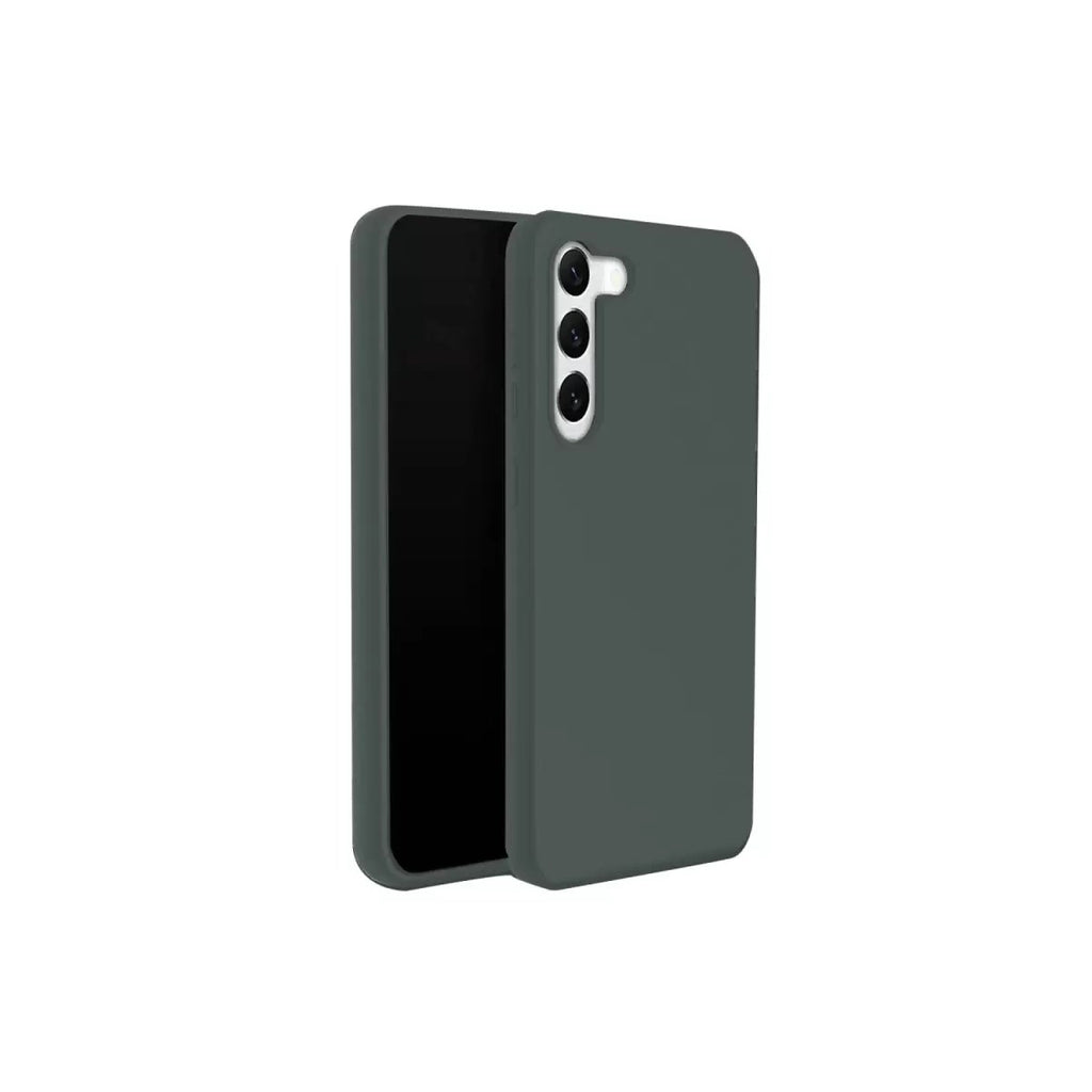Mey İthalat® Samsung Galaxy S24 Kılıf First Silikon - Koyu Yeşil