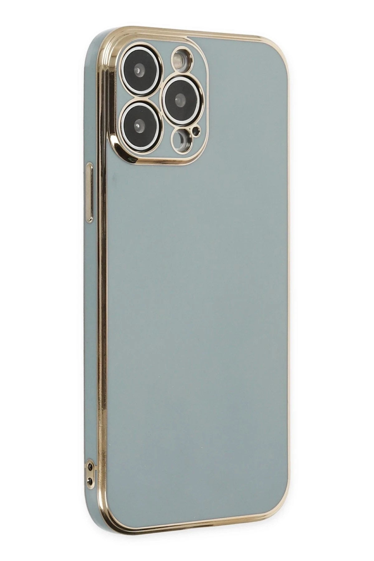 Mey İthalat® iPhone 14 Pro Kılıf Volet Silikon - Açık Yeşil