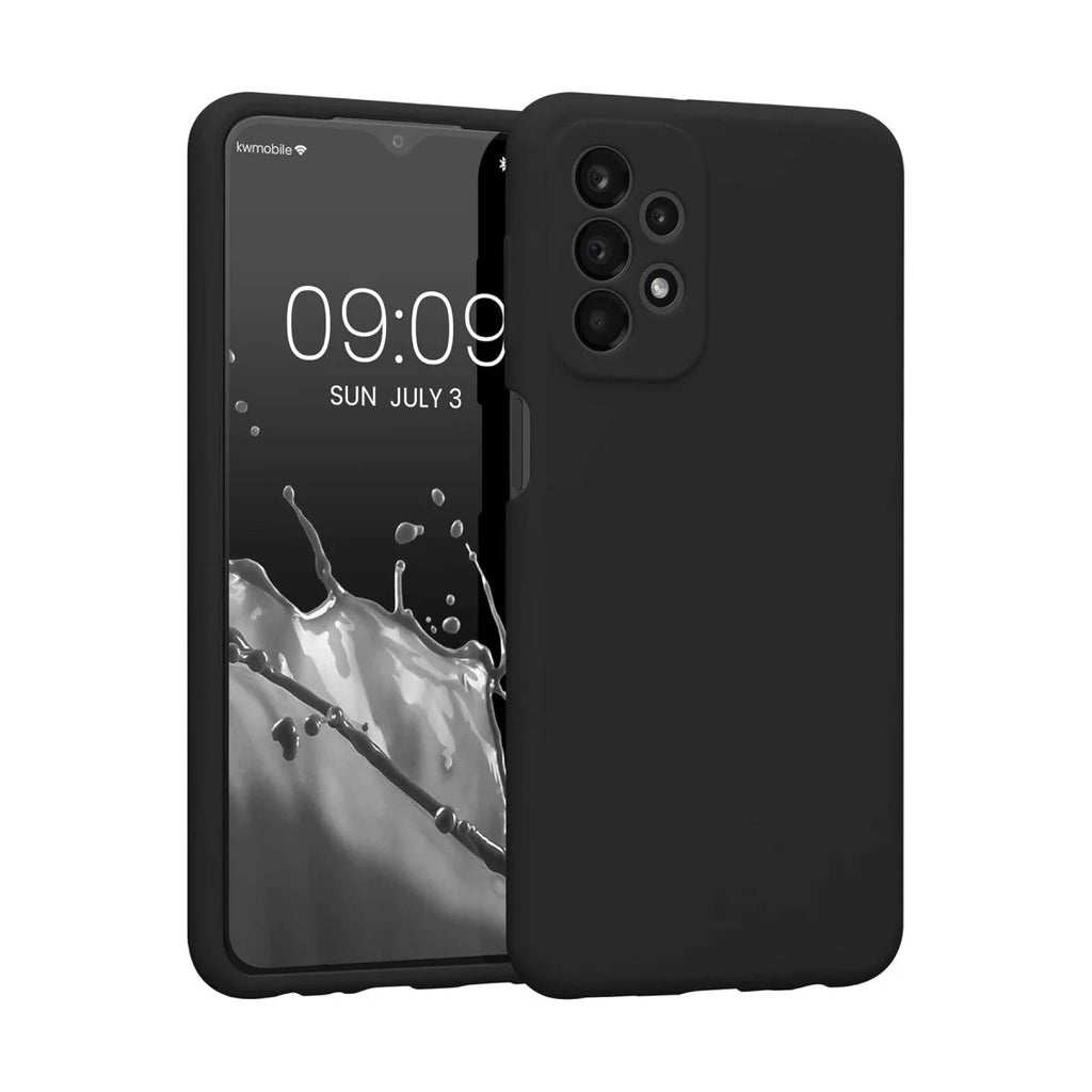 Mey İthalat® Samsung Galaxy A73 5G Kılıf First Silikon - Siyah