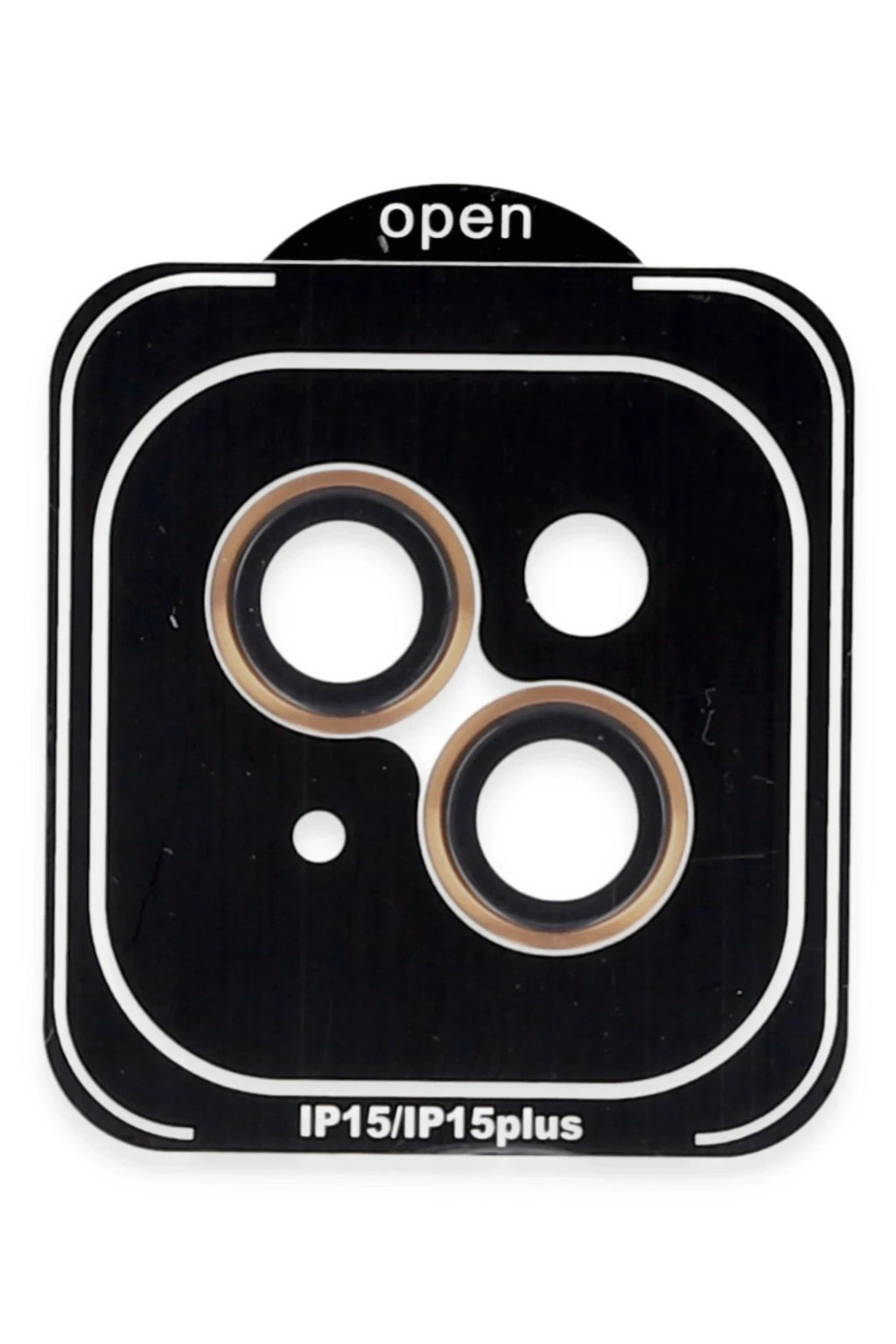 Mey İthalat® iPhone 14 PVD Metal Kamera Lens - Turuncu