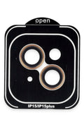 Mey İthalat® iPhone 14 PVD Metal Kamera Lens - Turuncu