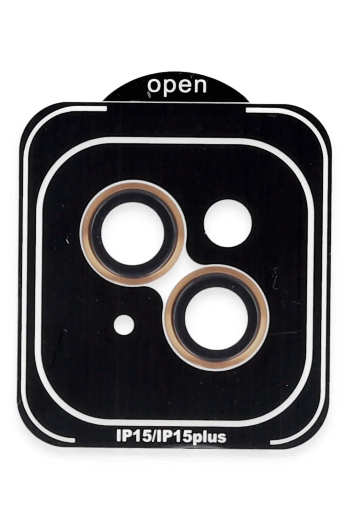 Mey İthalat® iPhone 14 PVD Metal Kamera Lens - Turuncu