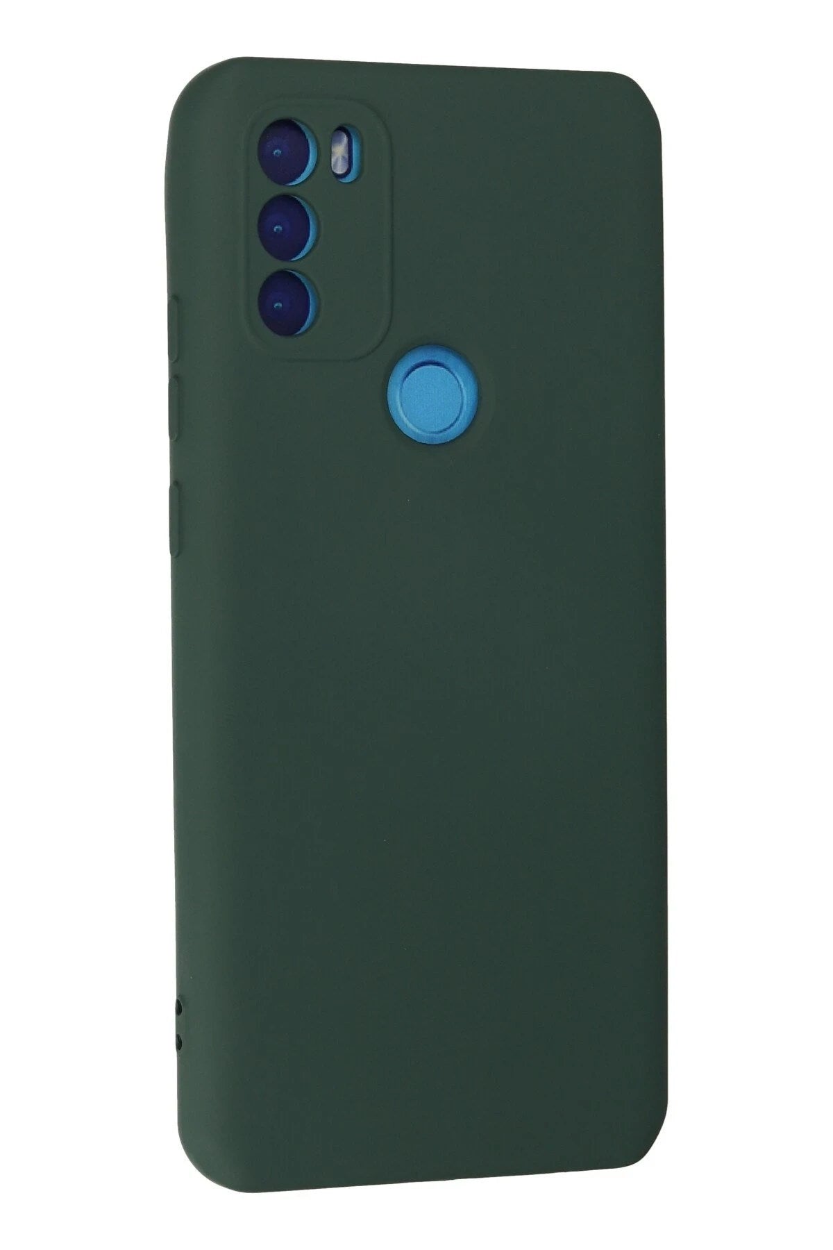 Mey İthalat® General Mobile GM 21 Plus Kılıf Nano içi Kadife Silikon - Koyu Yeşil