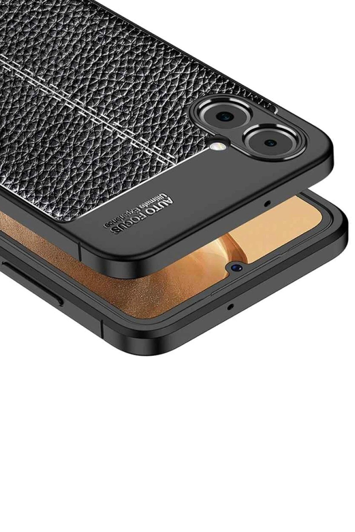 Mey İthalat® Samsung Galaxy A05 Kılıf Auto Focus Kapak - Siyah