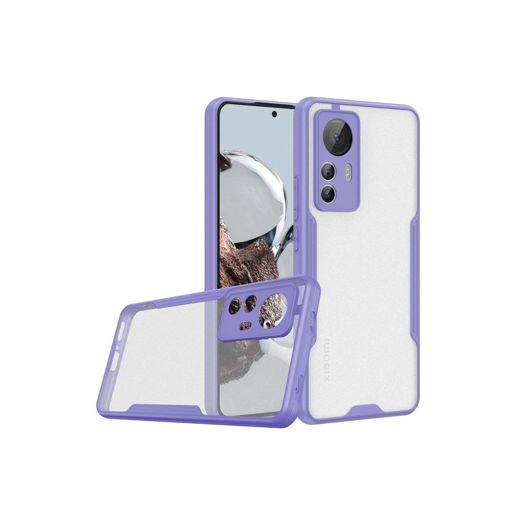 Mey İthalat® Mi 12T Kılıf Platin Silikon - Lila