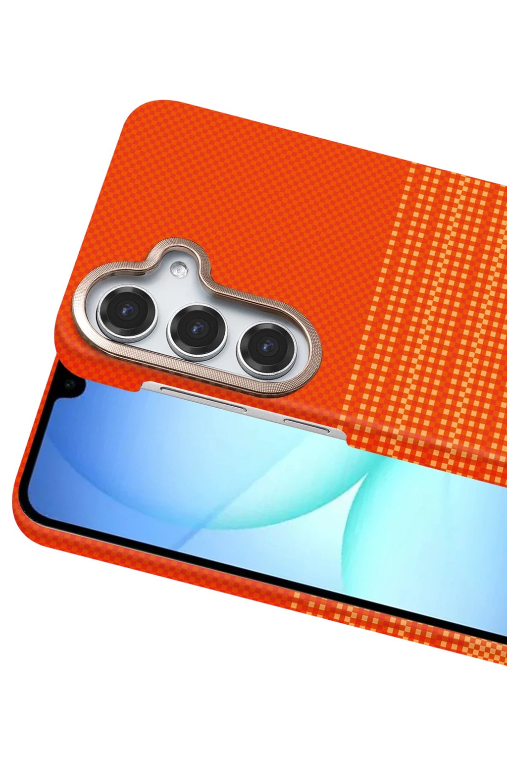 Mey İthalat® Samsung Galaxy S25 FE Vega Magsafe Kapak - Turuncu
