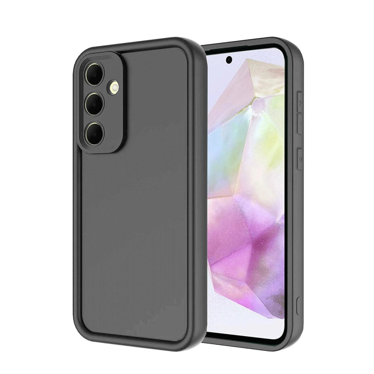 Mey İthalat® Samsung Galaxy A36 Kılıf Viera Silikon - Gri