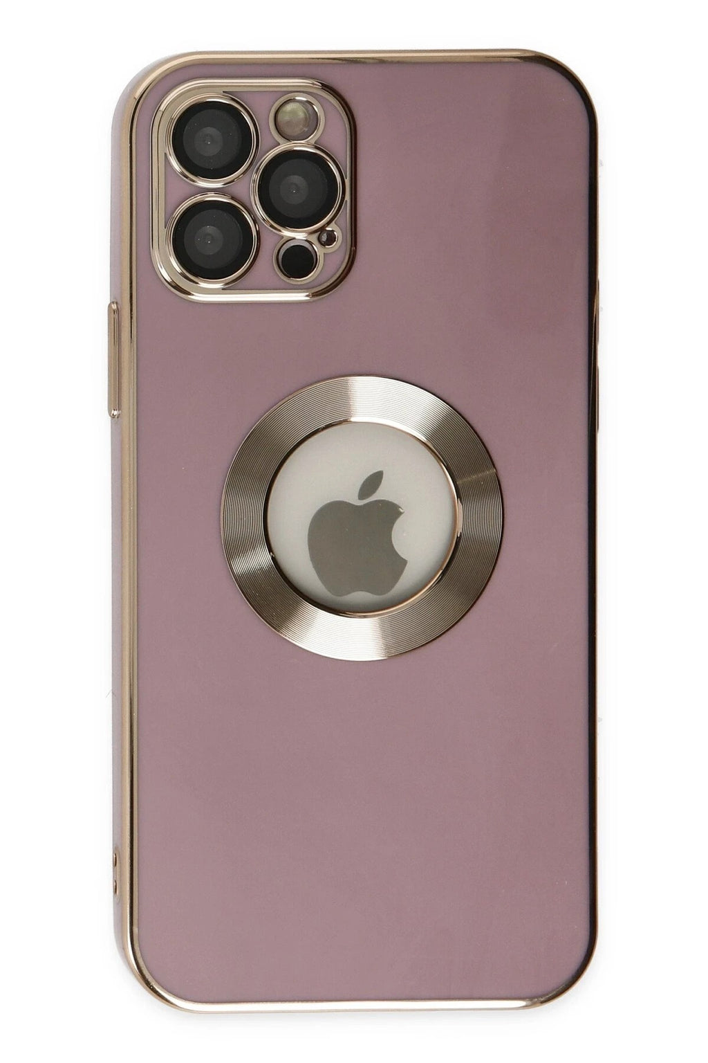 Mey İthalat® iPhone 12 Pro Kılıf Store Silikon - Mor