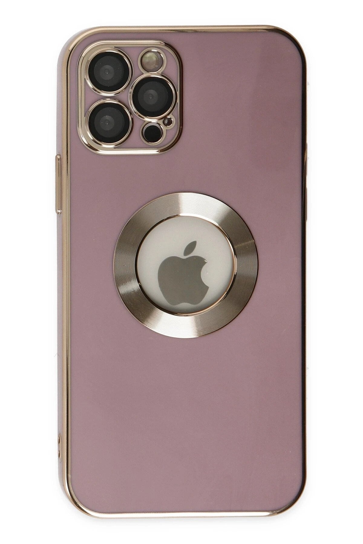 Mey İthalat® iPhone 12 Pro Kılıf Store Silikon - Mor