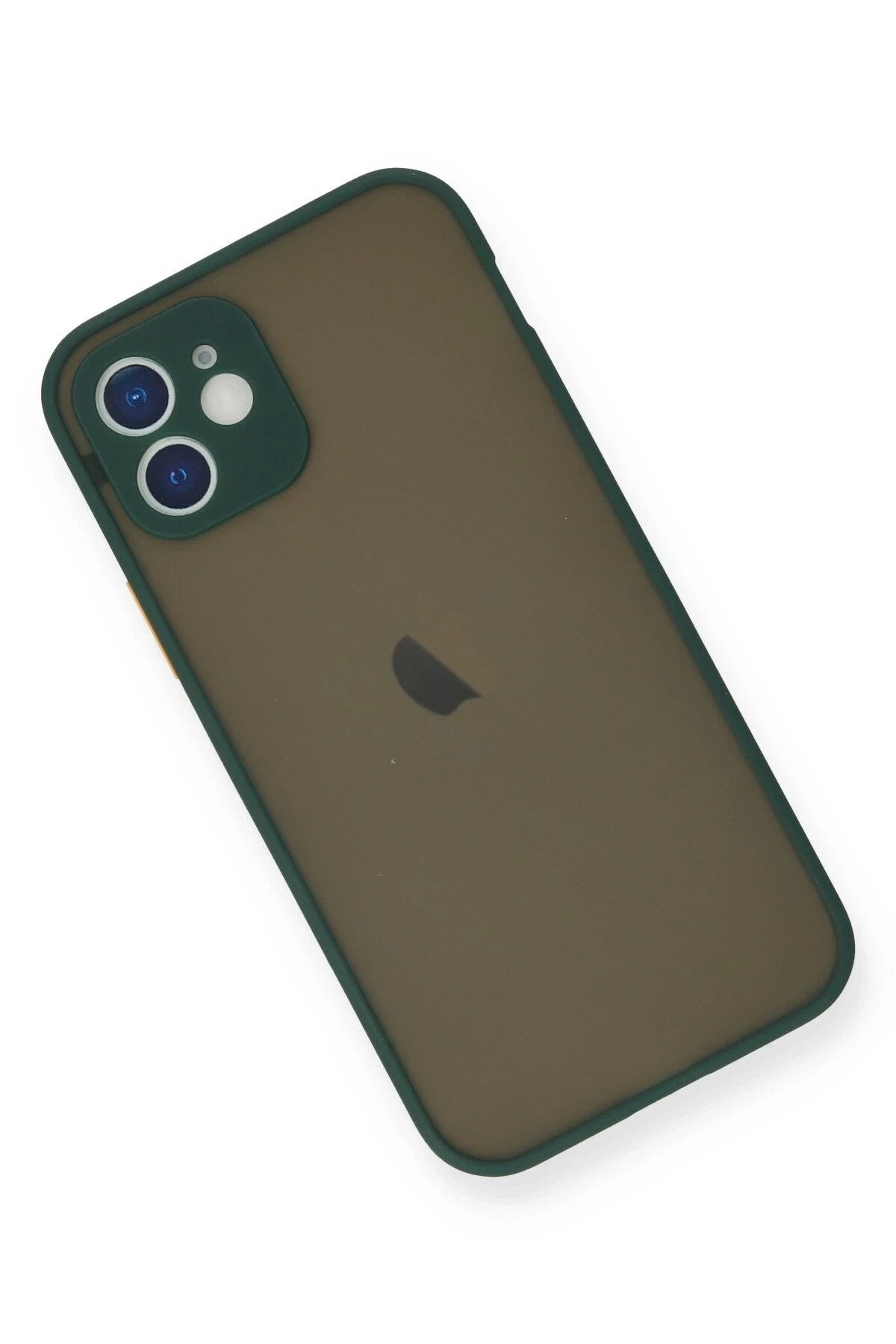 Mey İthalat® iPhone 12 Mini Kılıf Montreal Silikon Kapak - Yeşil