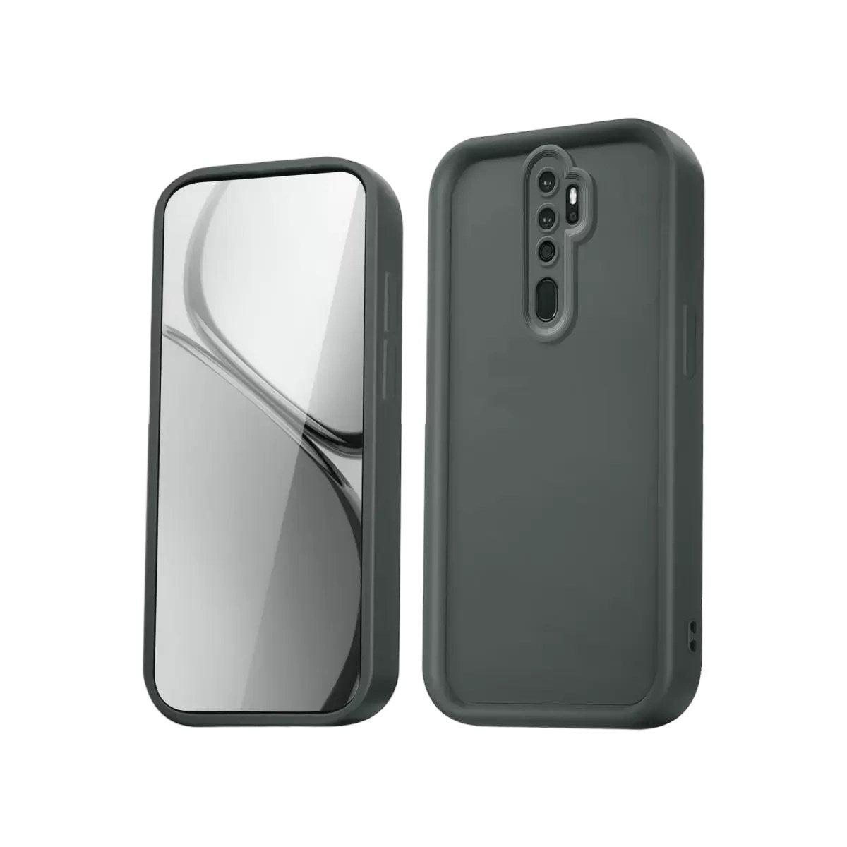 Mey İthalat® Redmi Note 8 Pro Kılıf Viera Silikon - Gri