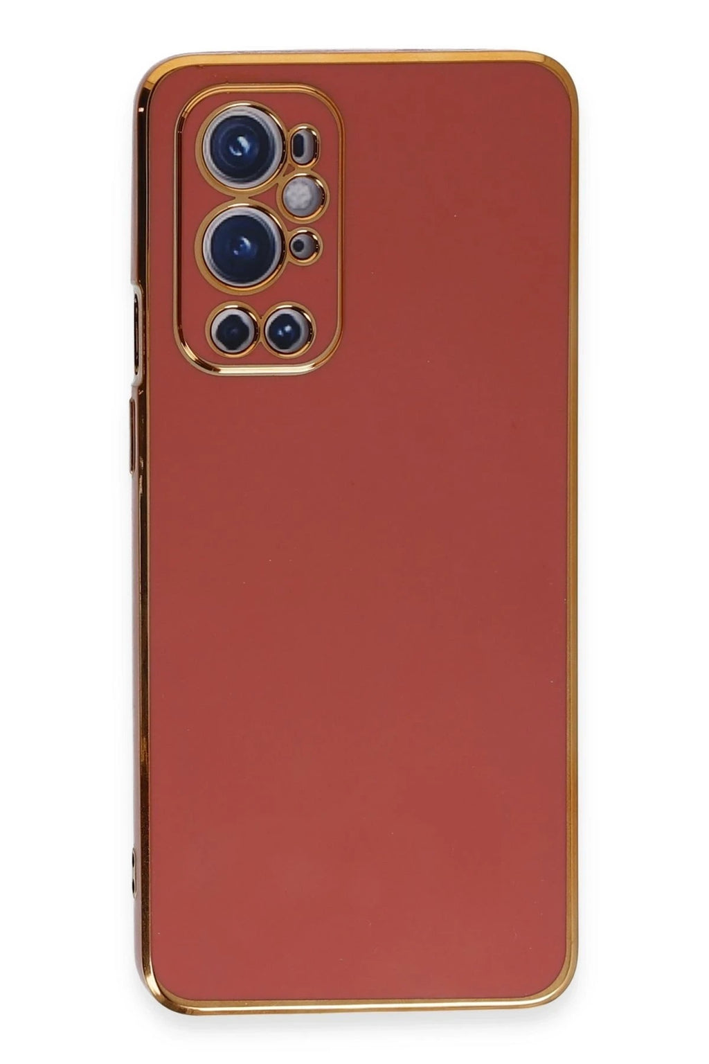 Mey İthalat® One Plus 9 Pro Kılıf Volet Silikon - Kırmızı