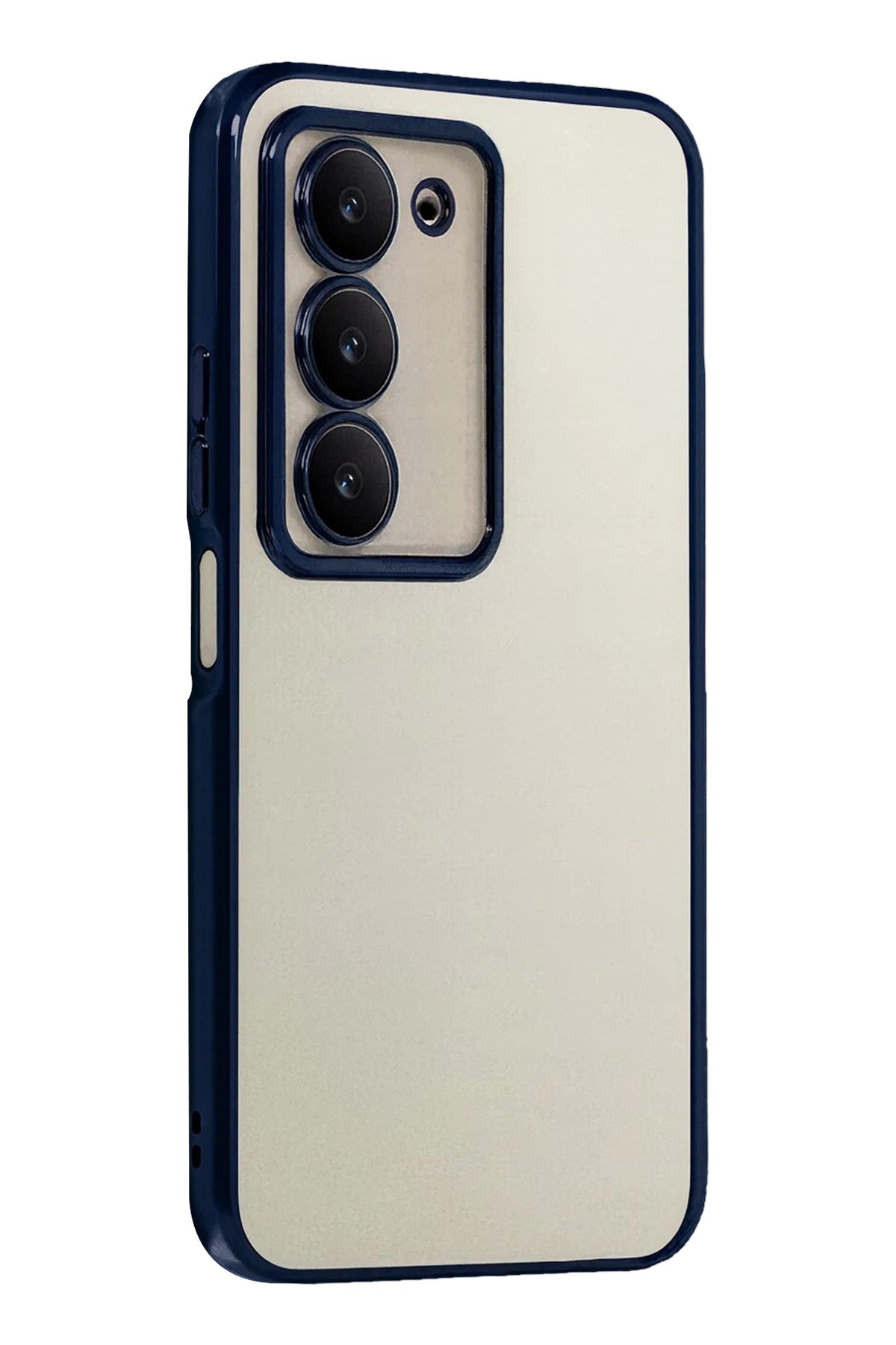 Mey İthalat® Redmi 15 4G Lensli Silikon - Lacivert