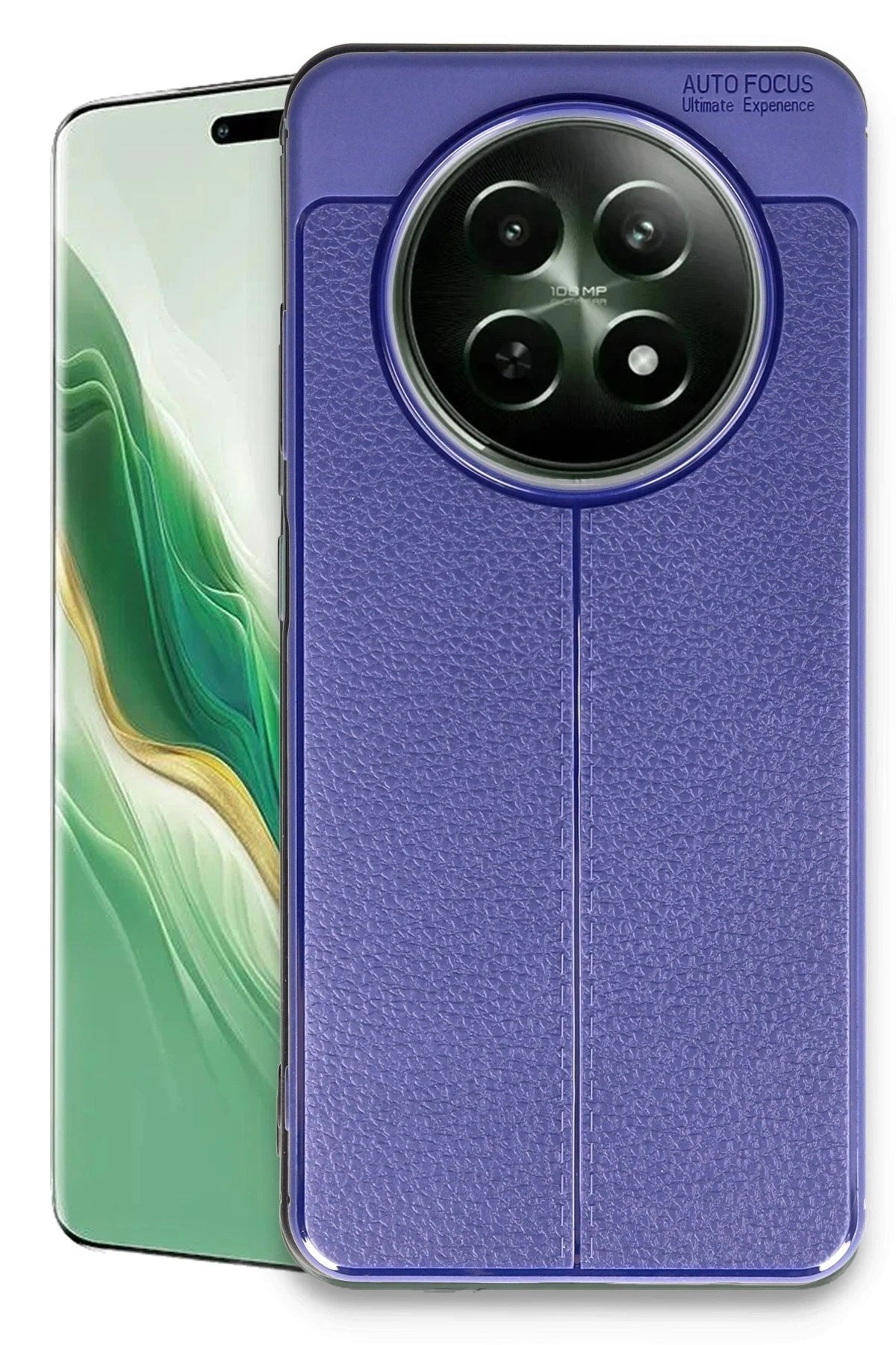 Mey İthalat® Realme 12 5G Kılıf Auto Focus Kapak - Lacivert