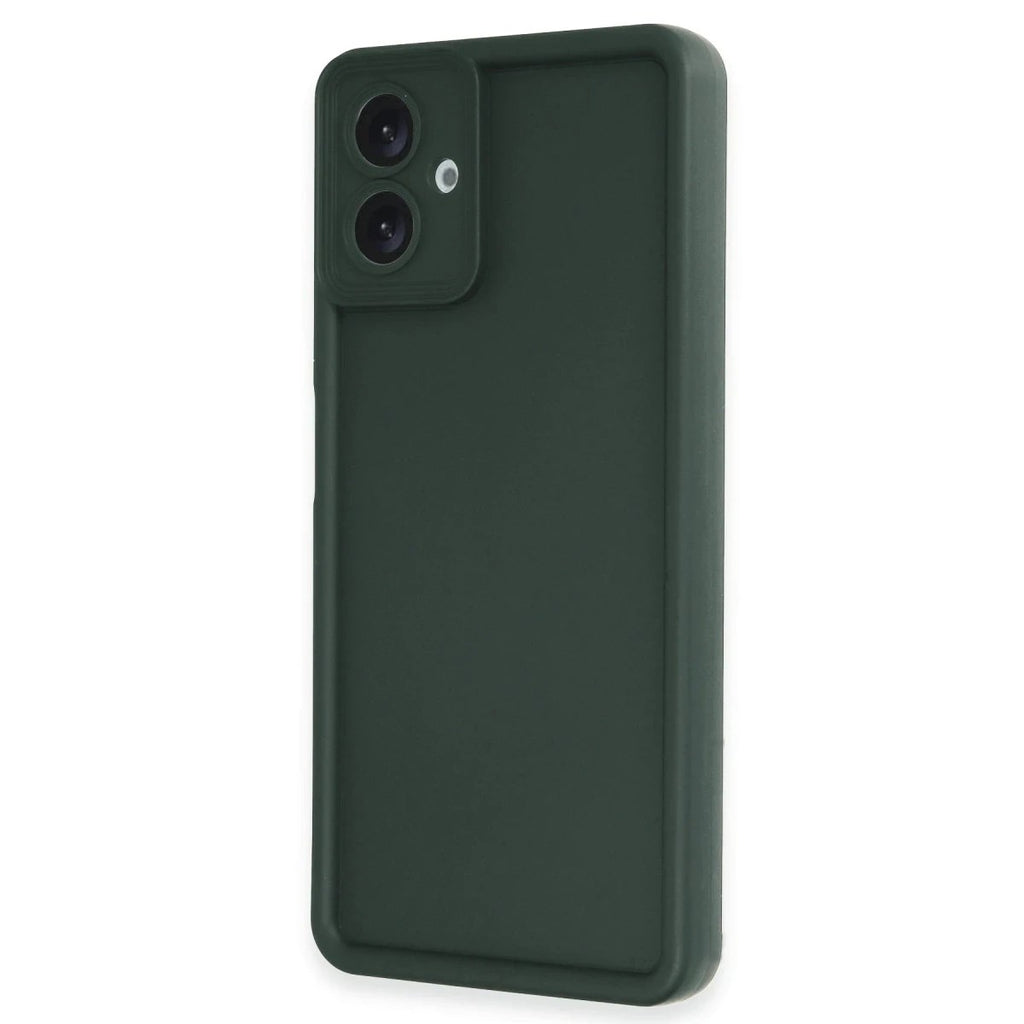 Mey İthalat® Samsung Galaxy A06 Kılıf Viera Silikon - Koyu Yeşil