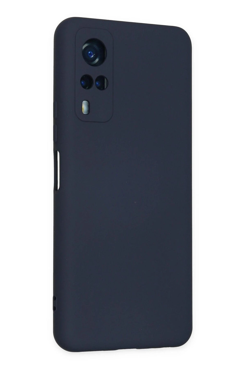 Mey İthalat® Vivo Y53S Kılıf Nano içi Kadife Silikon - Lacivert