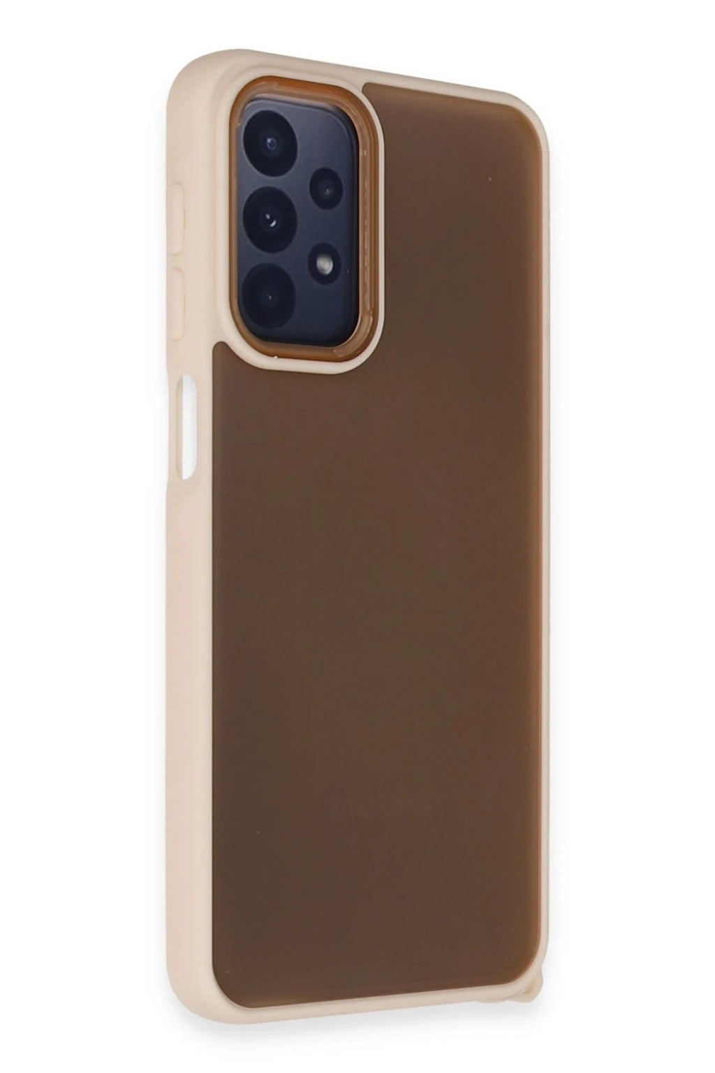 Mey İthalat® Samsung Galaxy A23 4G Kılıf Elegant Kapak - Pudra