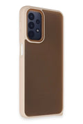 Mey İthalat® Samsung Galaxy A23 4G Kılıf Elegant Kapak - Pudra