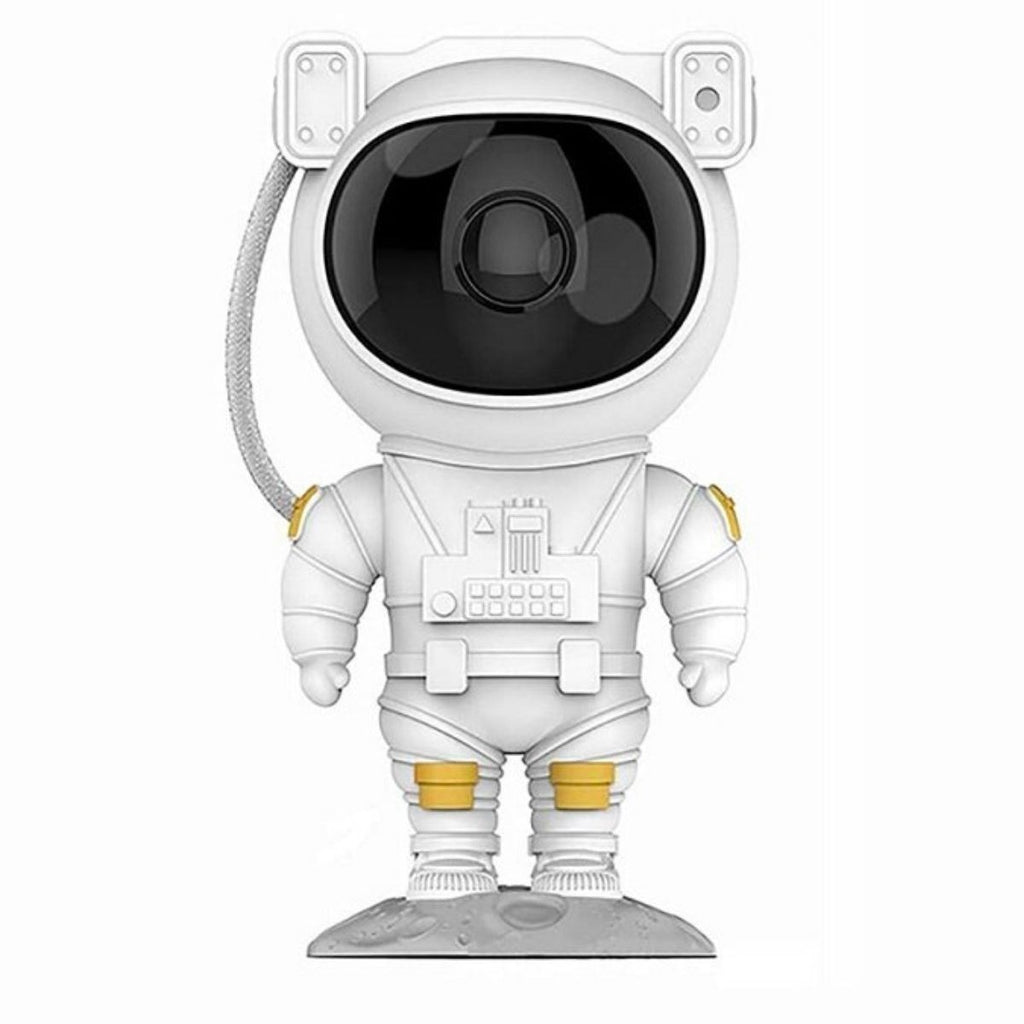 Uzaktan Kumandalı ve Zamanlayıcılı Farklı Renk Işık Modlu Astronot Projektör Gece Lambası
