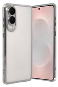Mey İthalat® Samsung Galaxy S25 Edge Lensli Silikon - Gümüş