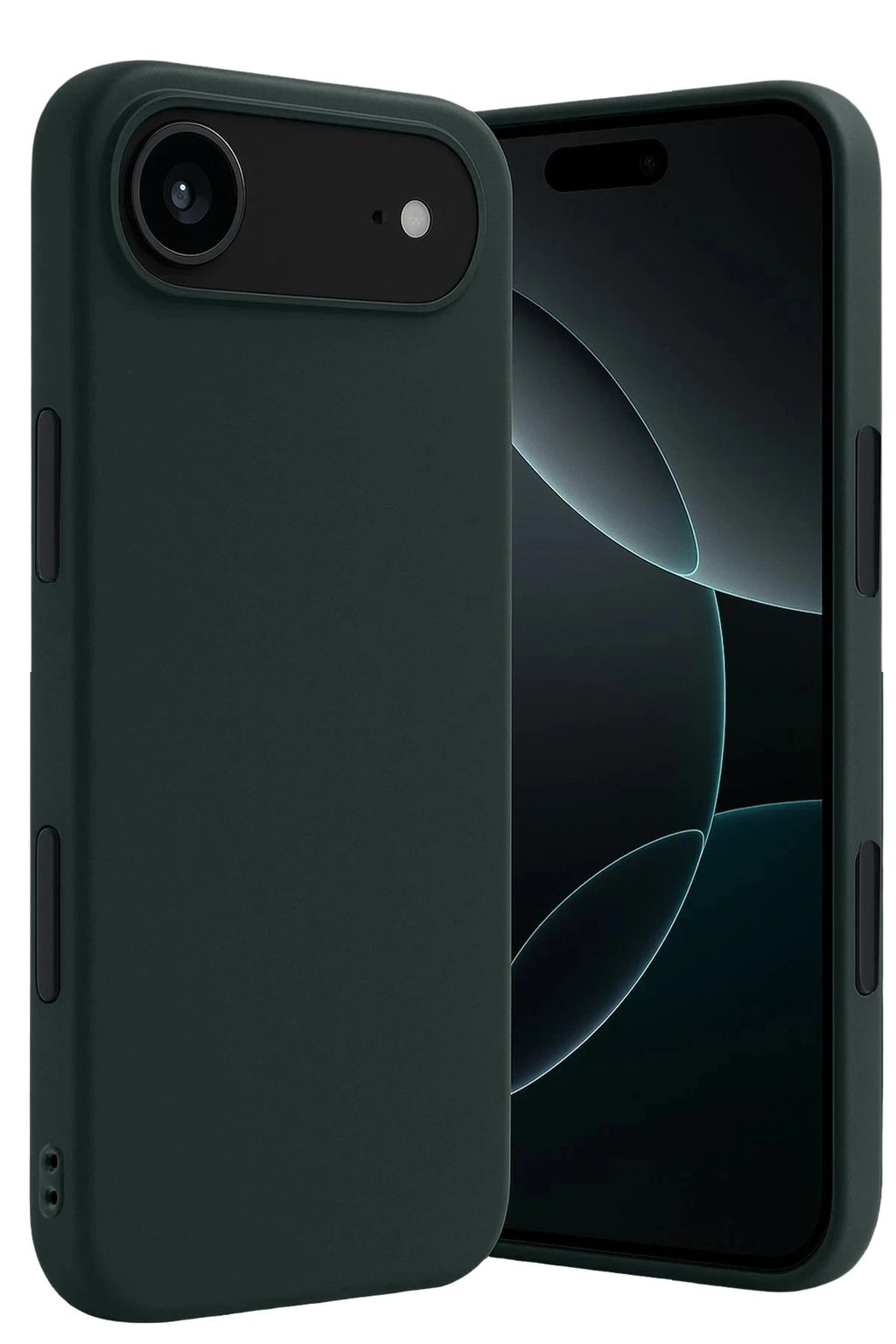 Mey İthalat® iPhone 17 Air First Silikon - Koyu Yeşil