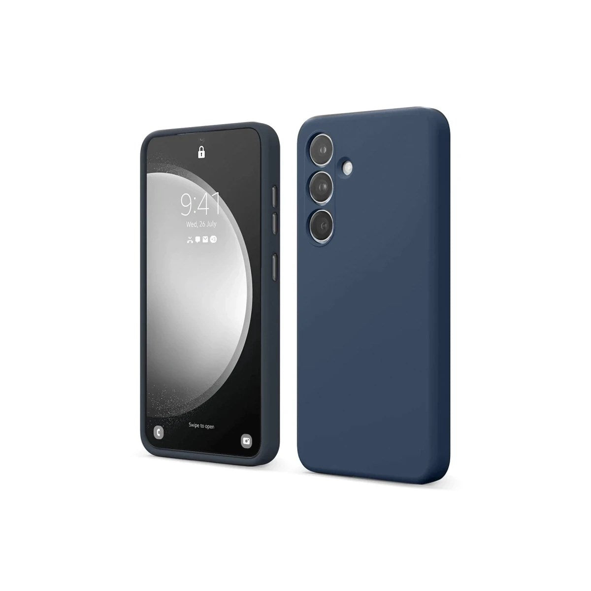Mey İthalat® Samsung Galaxy A14 4G Kılıf First Silikon - Lacivert