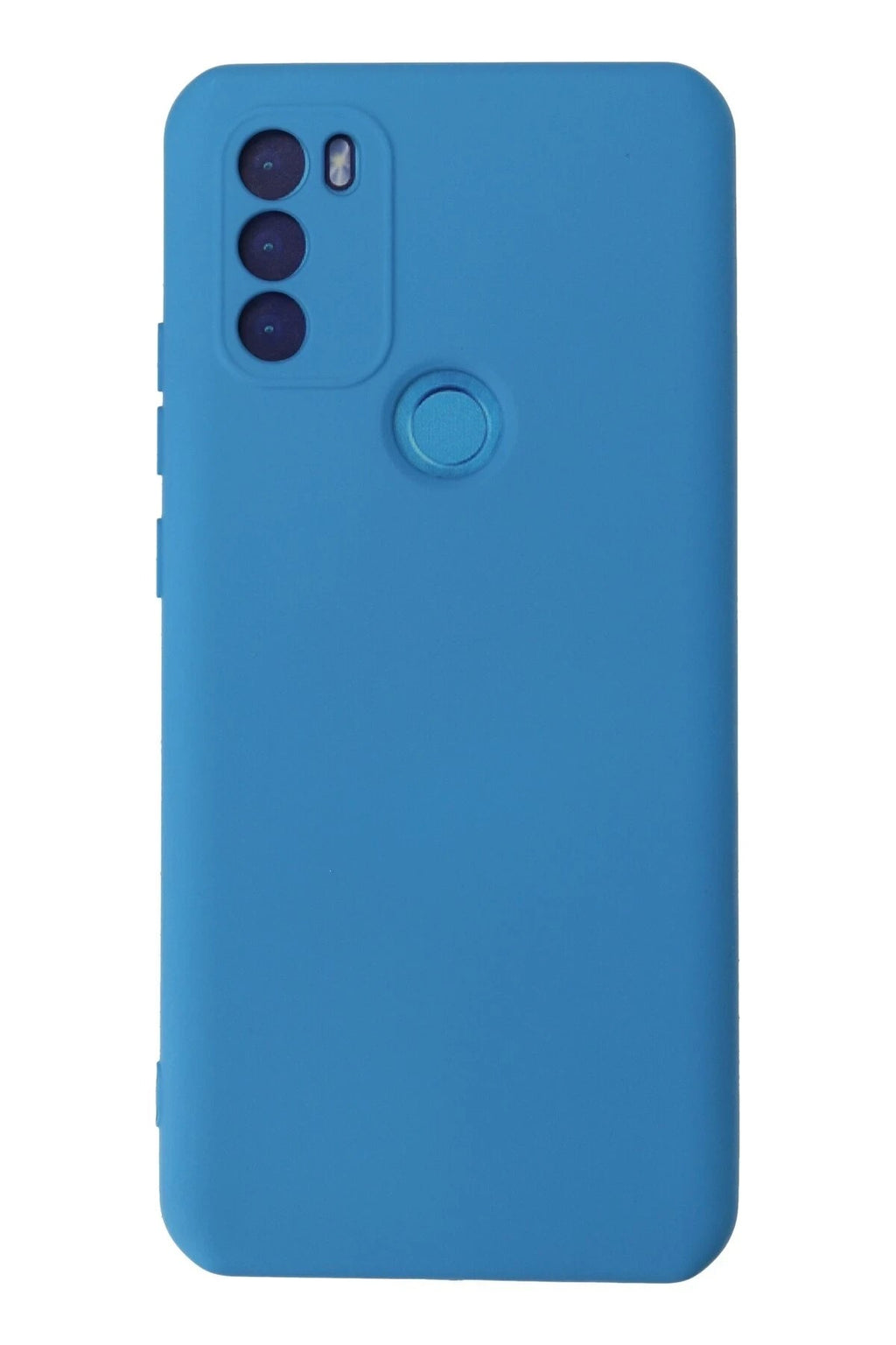 Mey İthalat® General Mobile GM 21 Plus Kılıf Nano içi Kadife Silikon - Mavi