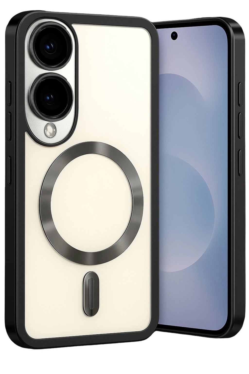 Mey İthalat® Samsung Galaxy S25 Edge Kross Magneticsafe Kapak - Siyah