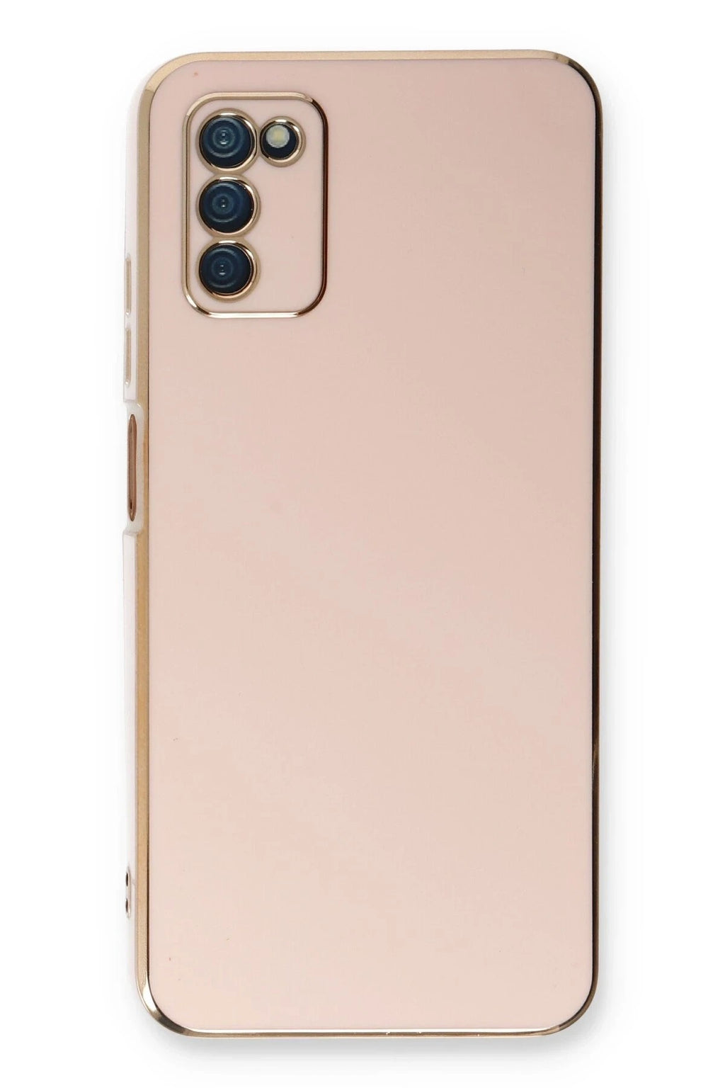 Mey İthalat® Samsung Galaxy A03S Kılıf Volet Silikon - Pembe