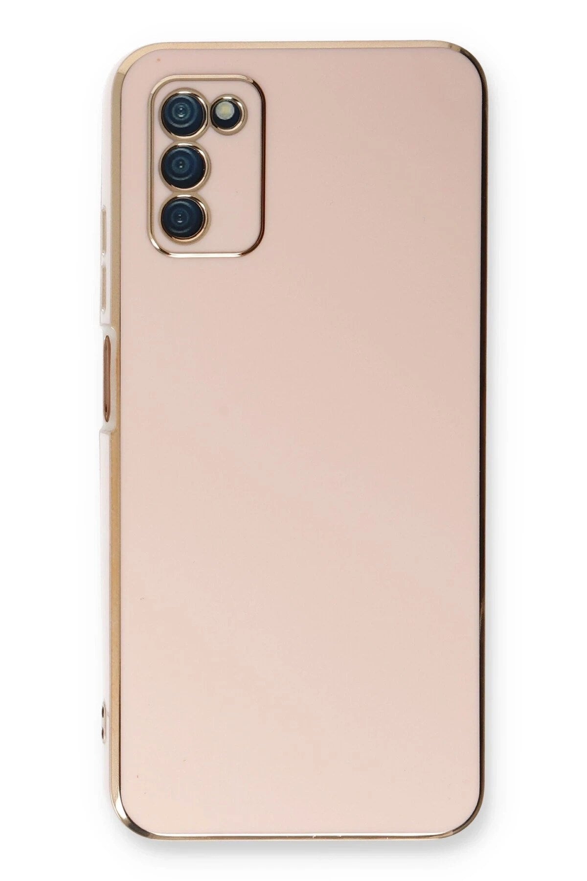 Mey İthalat® Samsung Galaxy A03S Kılıf Volet Silikon - Pembe