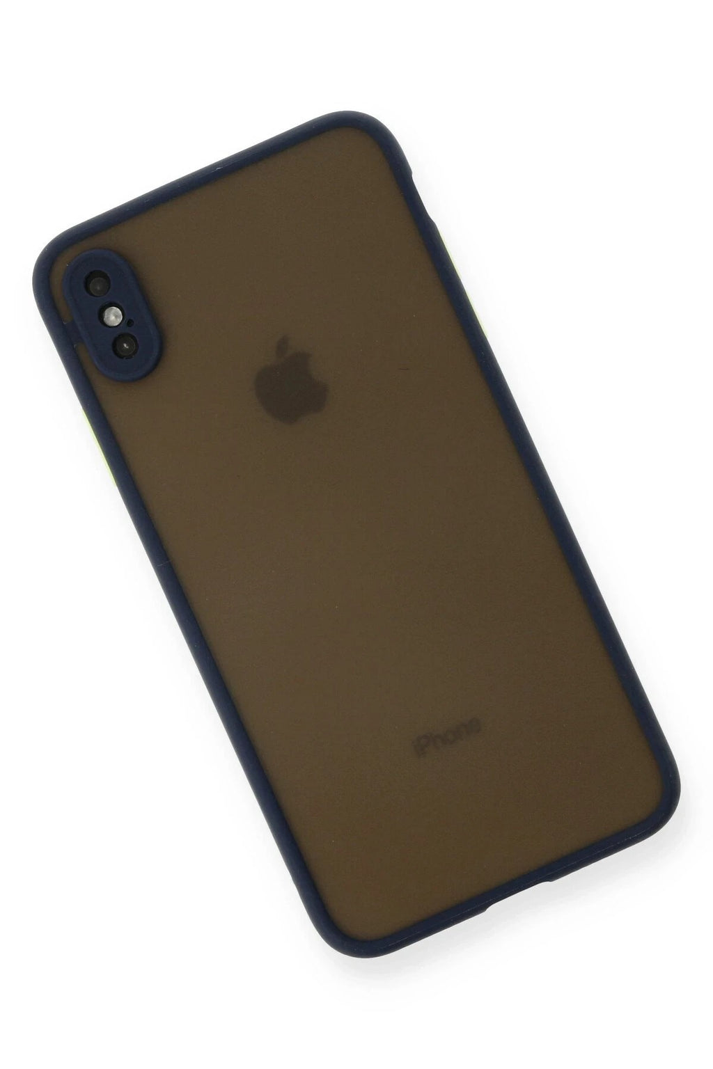 Mey İthalat® iPhone XS Max Kılıf Montreal Silikon Kapak - Lacivert