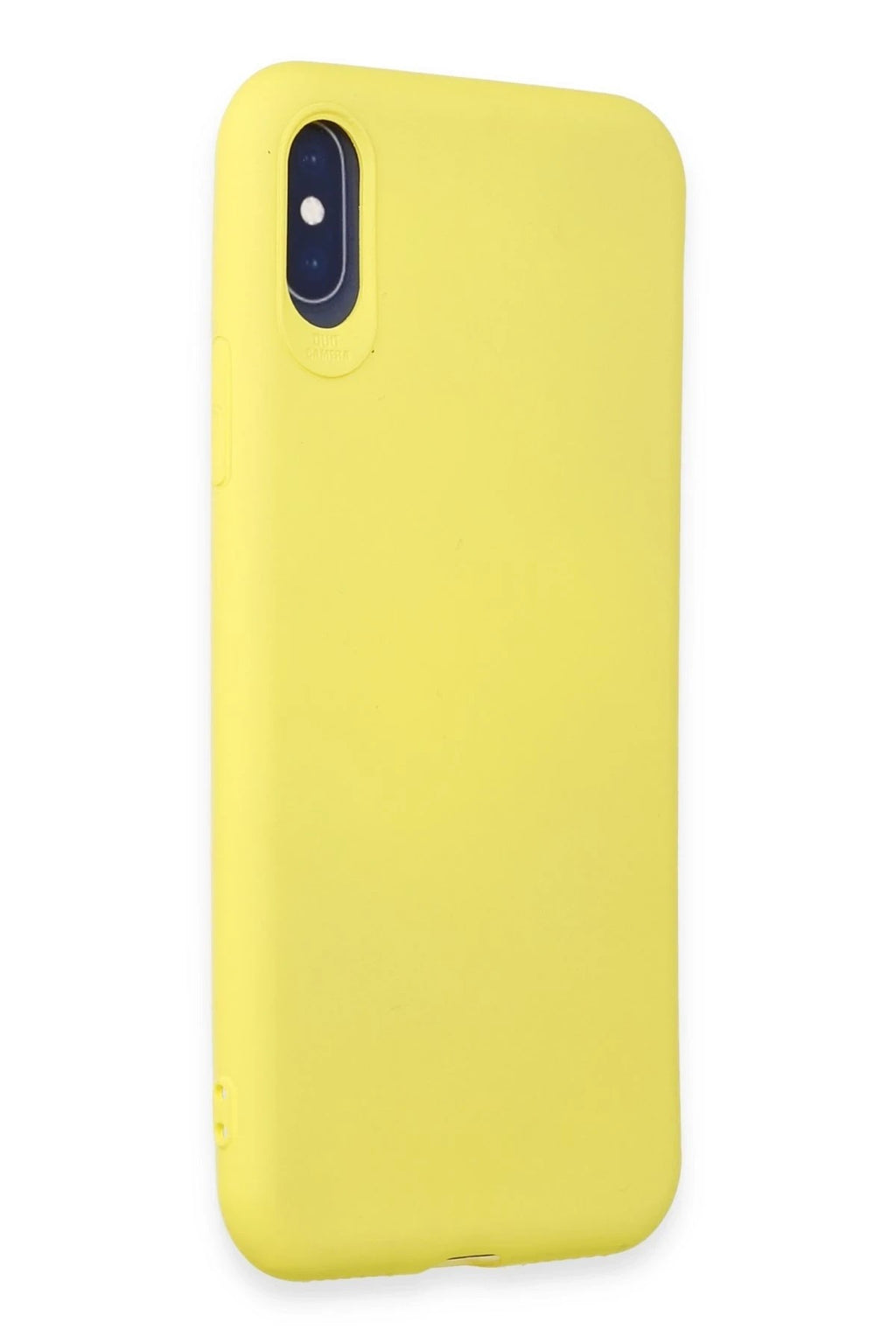 Mey İthalat® iPhone X Kılıf First Silikon - Sarı