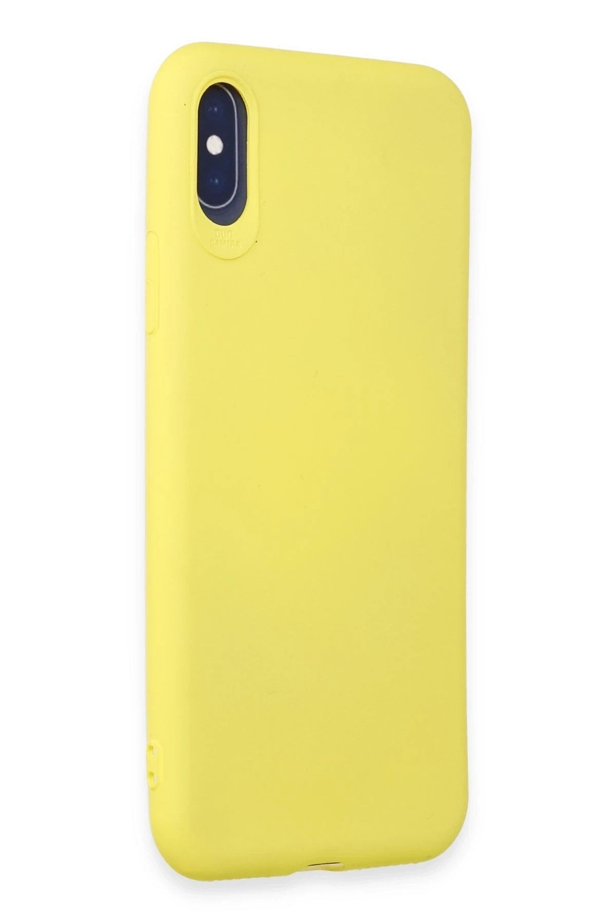Mey İthalat® iPhone X Kılıf First Silikon - Sarı