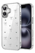 Mey İthalat® iPhone 16 Fiyonk Desenli Kapak - Desen 5
