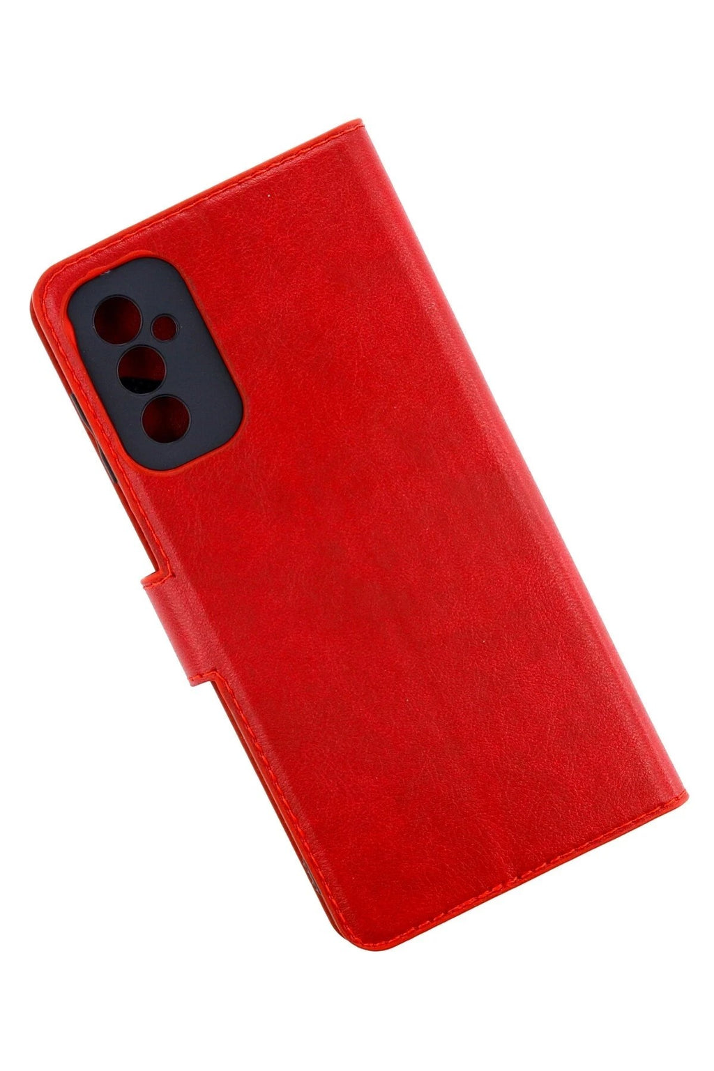 Mey İthalat® Samsung Galaxy M52 5G Kılıf Trend S Plus Kapaklı Kılıf - Kırmızı